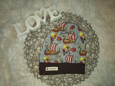 Beanie Kopfumfang ab 56cm "Wickinger"
